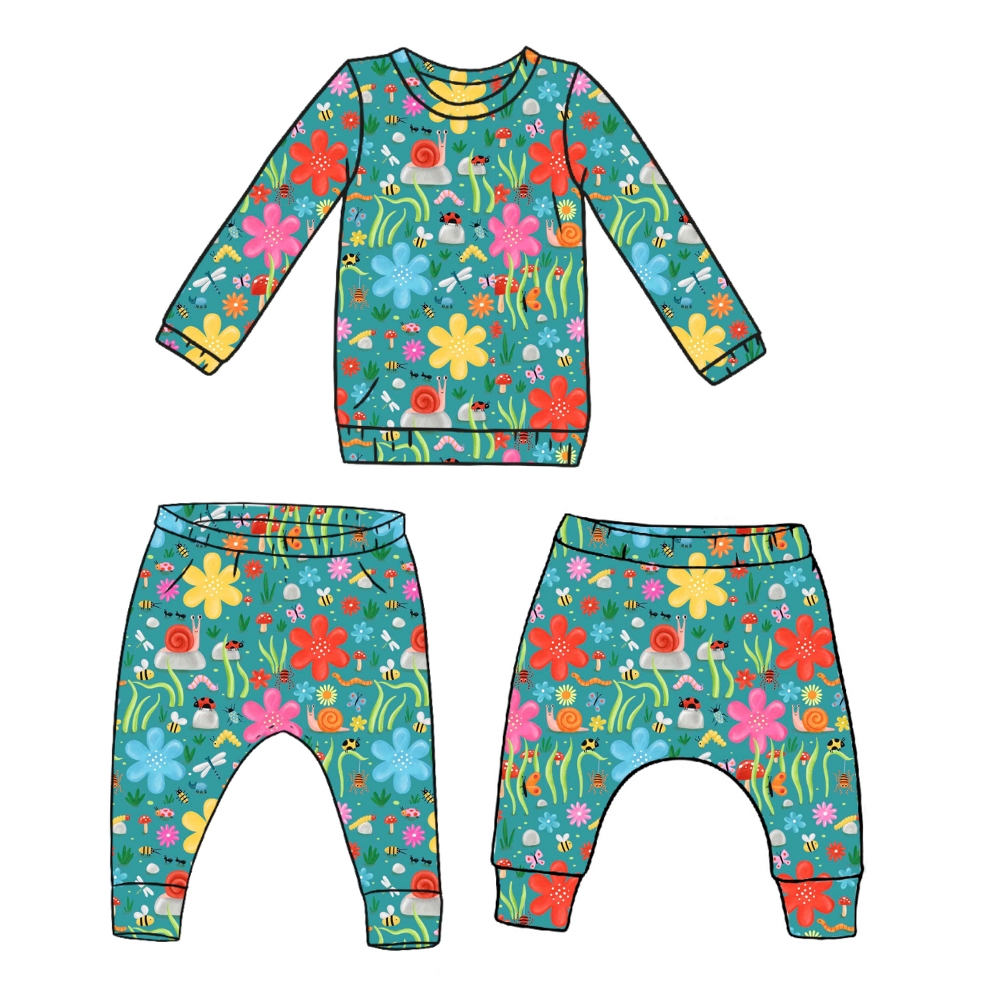 Busy bugs Lounge Set