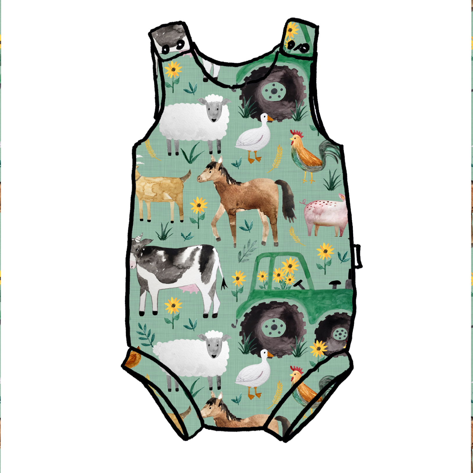 ROMPER - FARM LIFE ROMPER - FARM LIFE