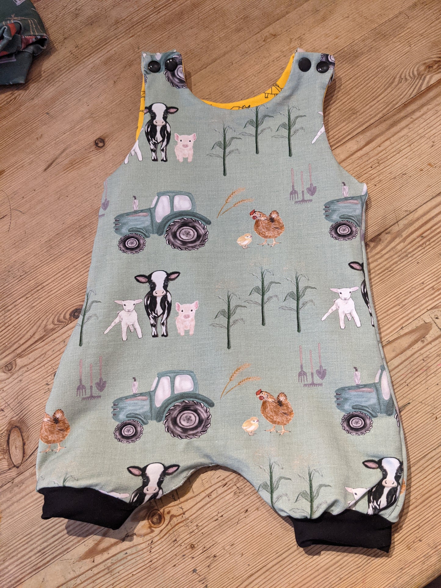 Short Legged Reversible Romper