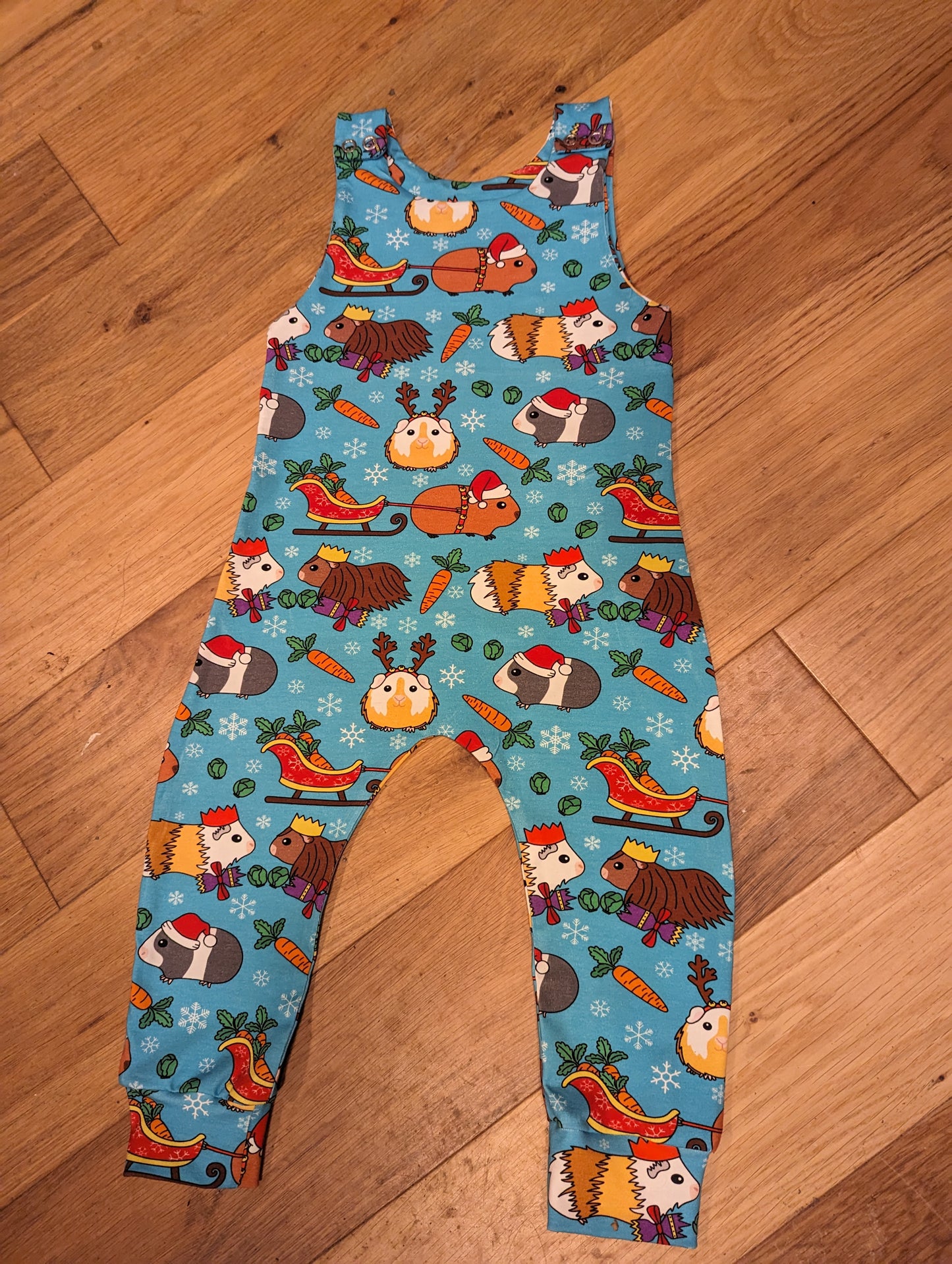 Christmas guinea pigs romper