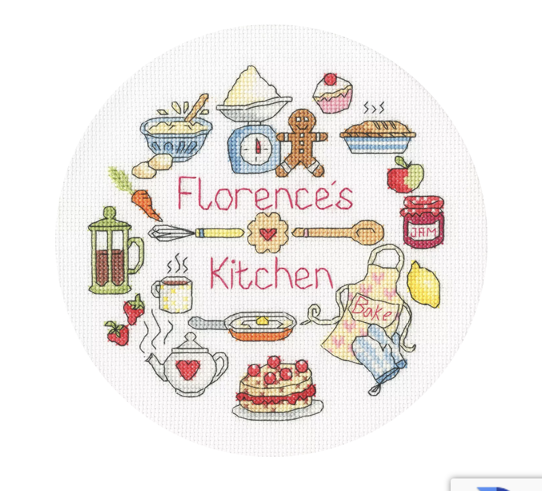 My Kitchen Embroidery hoop