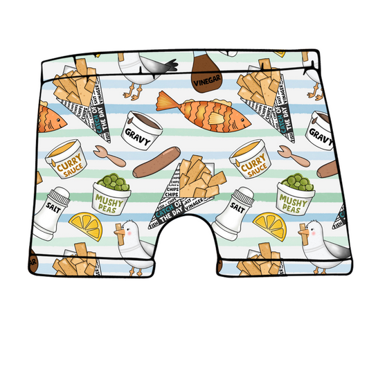 Fish and Chips Shorts