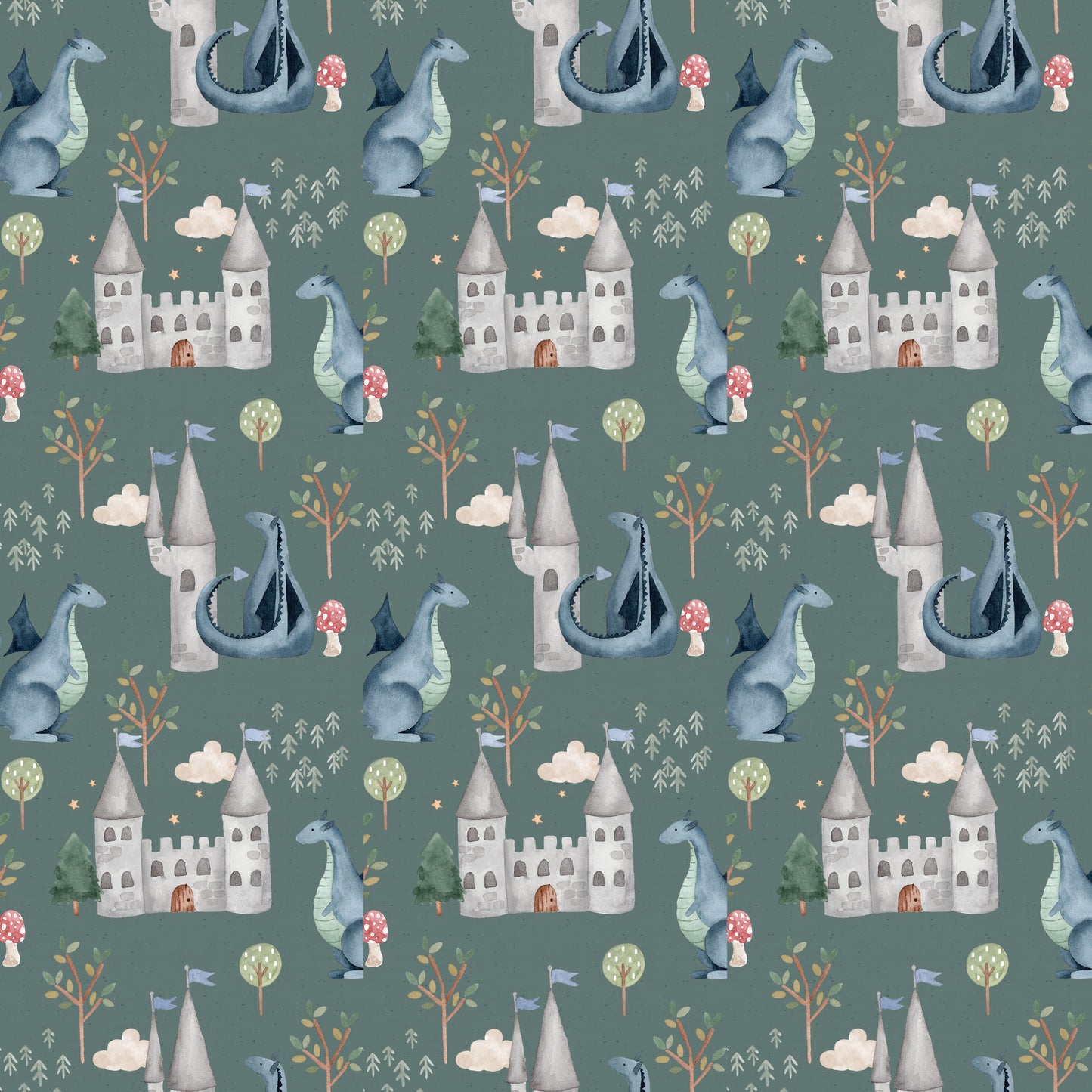 Dragons and castles Cross Back Dress