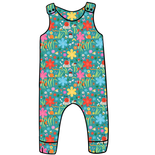 Busy bugs Long Legged Romper