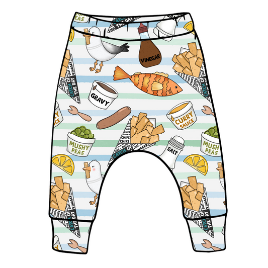 Fish and Chips Harems and Leggings