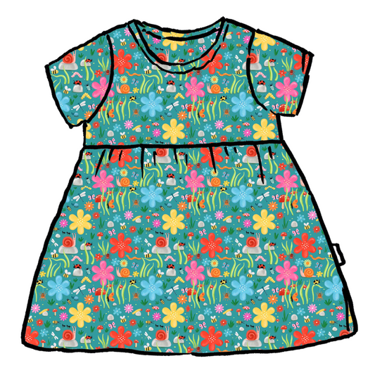 Busy Bugs T-shirt Dress