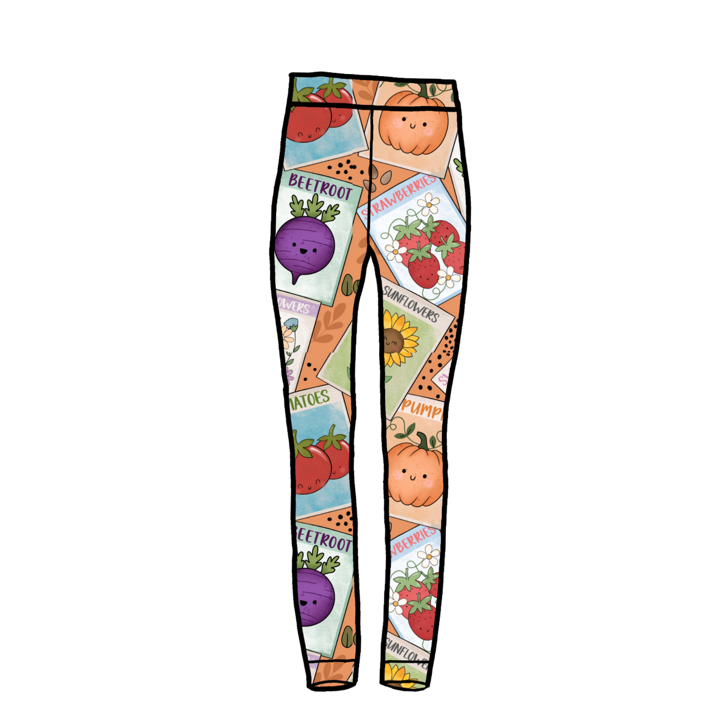 Spring Seeds Adult Leggings