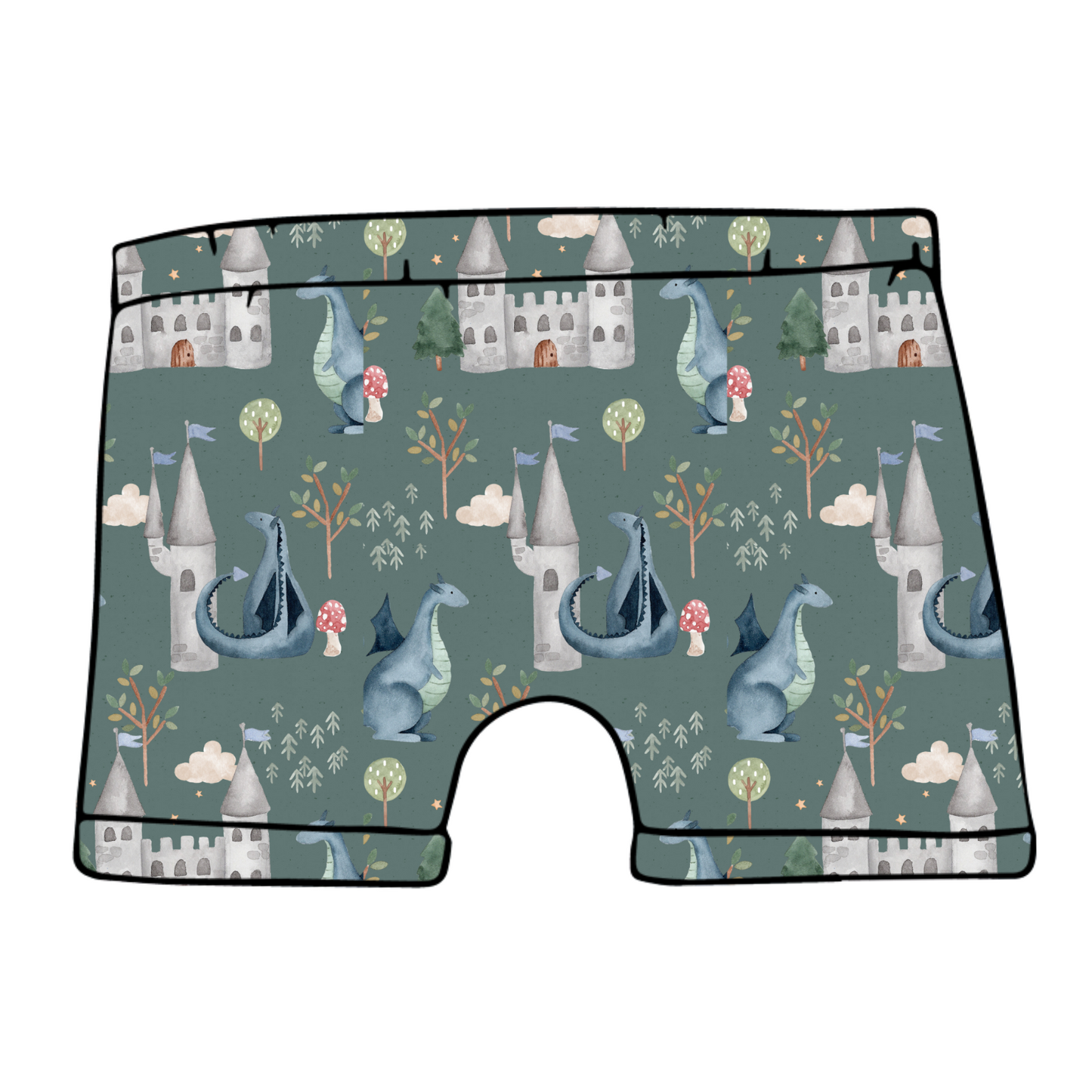 Dragons and Castles Shorts