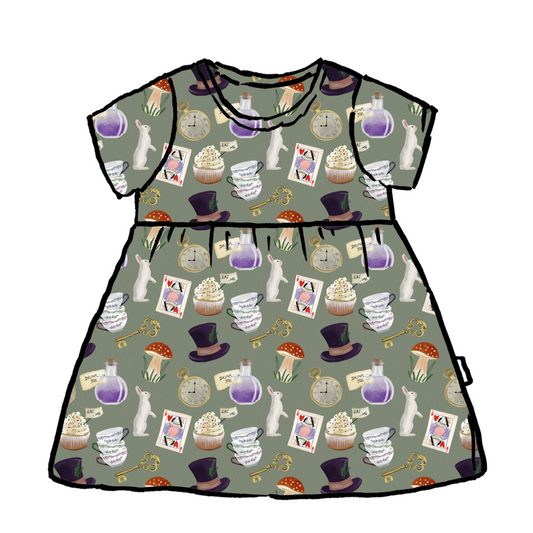 Wonderland T-shirt Dress