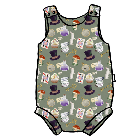 Wonderland Bummie Romper