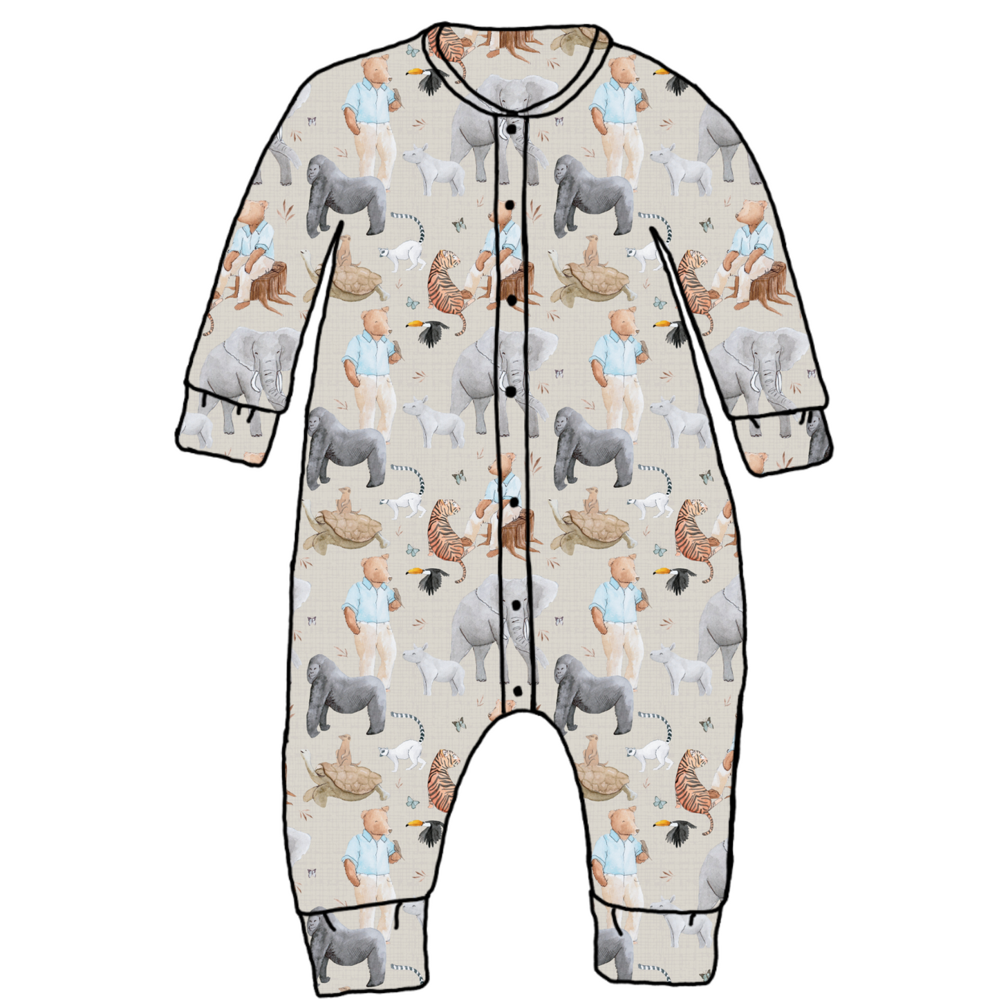 David Attenbear Onesie