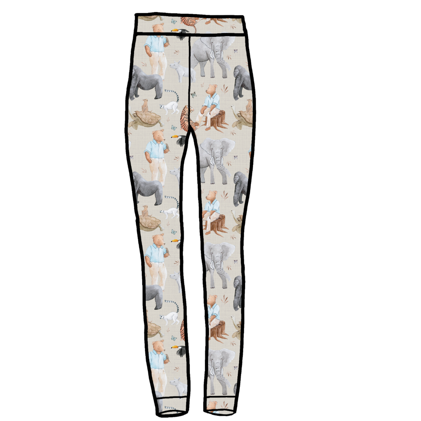 David Attenbear Ladies Leggings