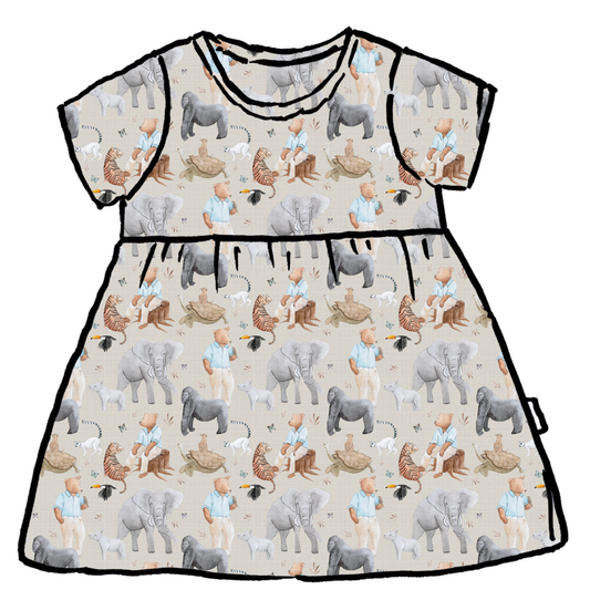 David Attenbear T-shirt Dress