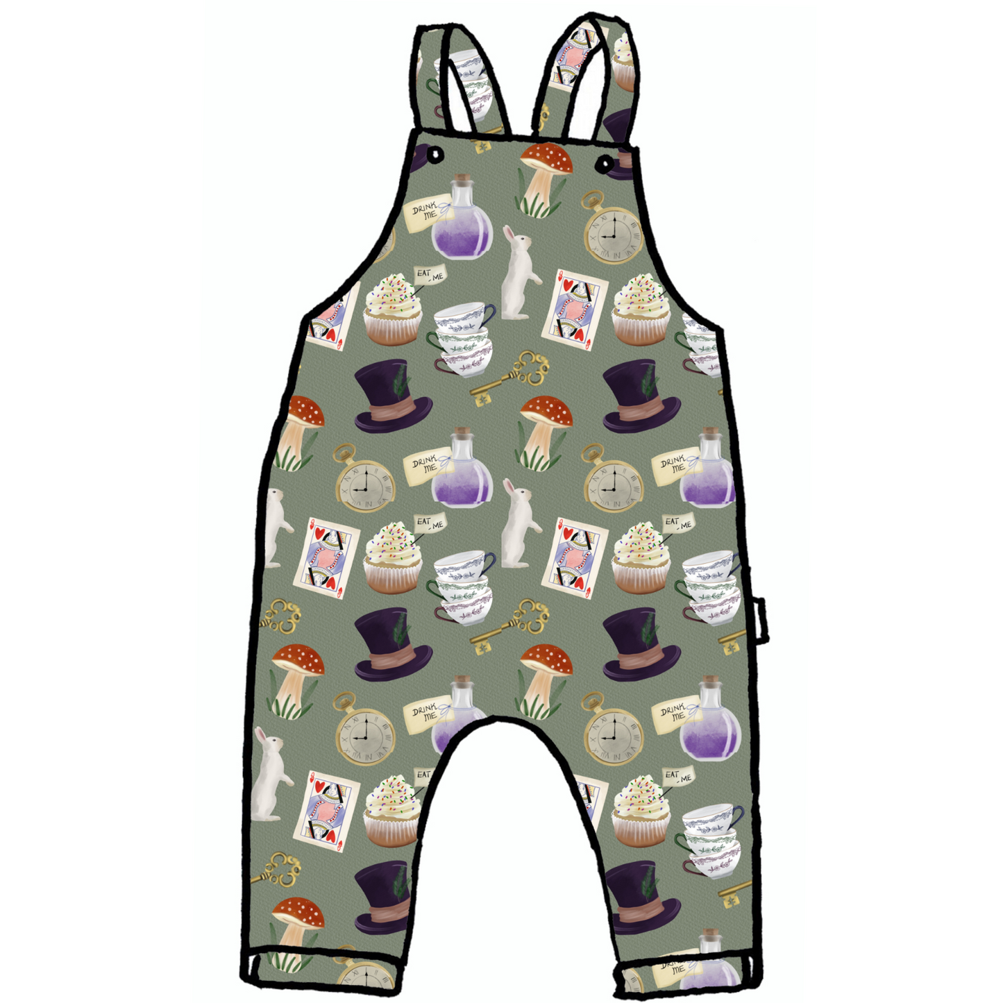 Wonderland Dungarees