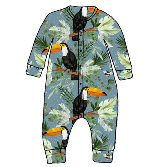 Toucans onesie