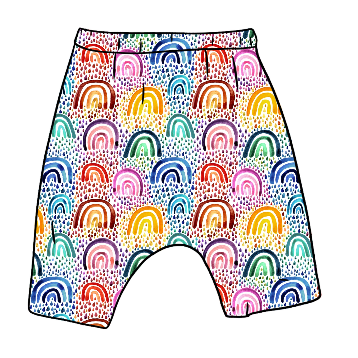 Rocking Rainbows Shorts