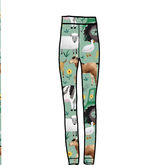 Farm Life Adult Leggings