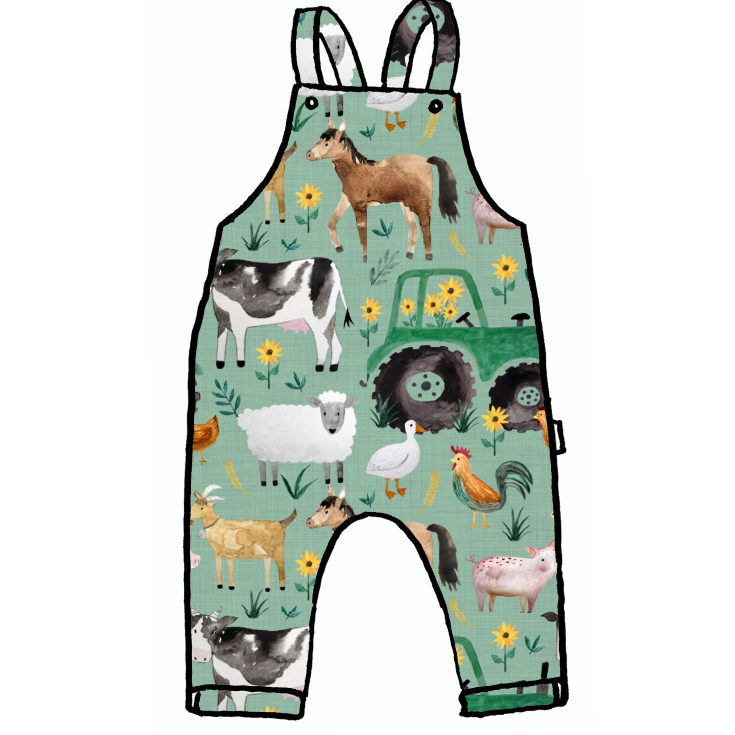 Farm Life Dungarees