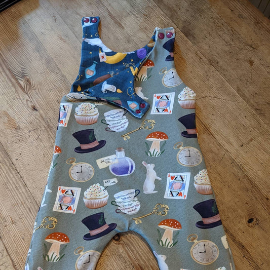 Wonderland Long Legged Romper
