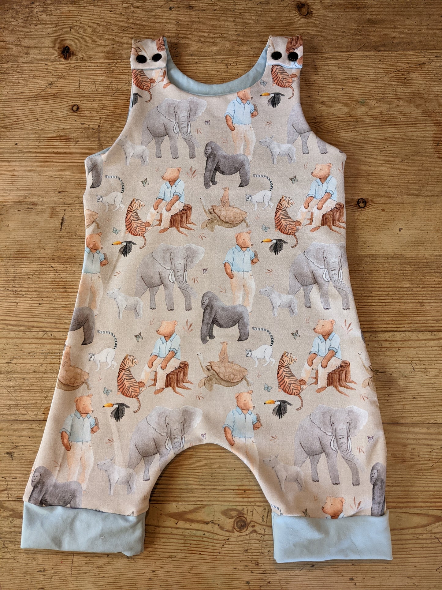 David Attenbear Short Legged Romper