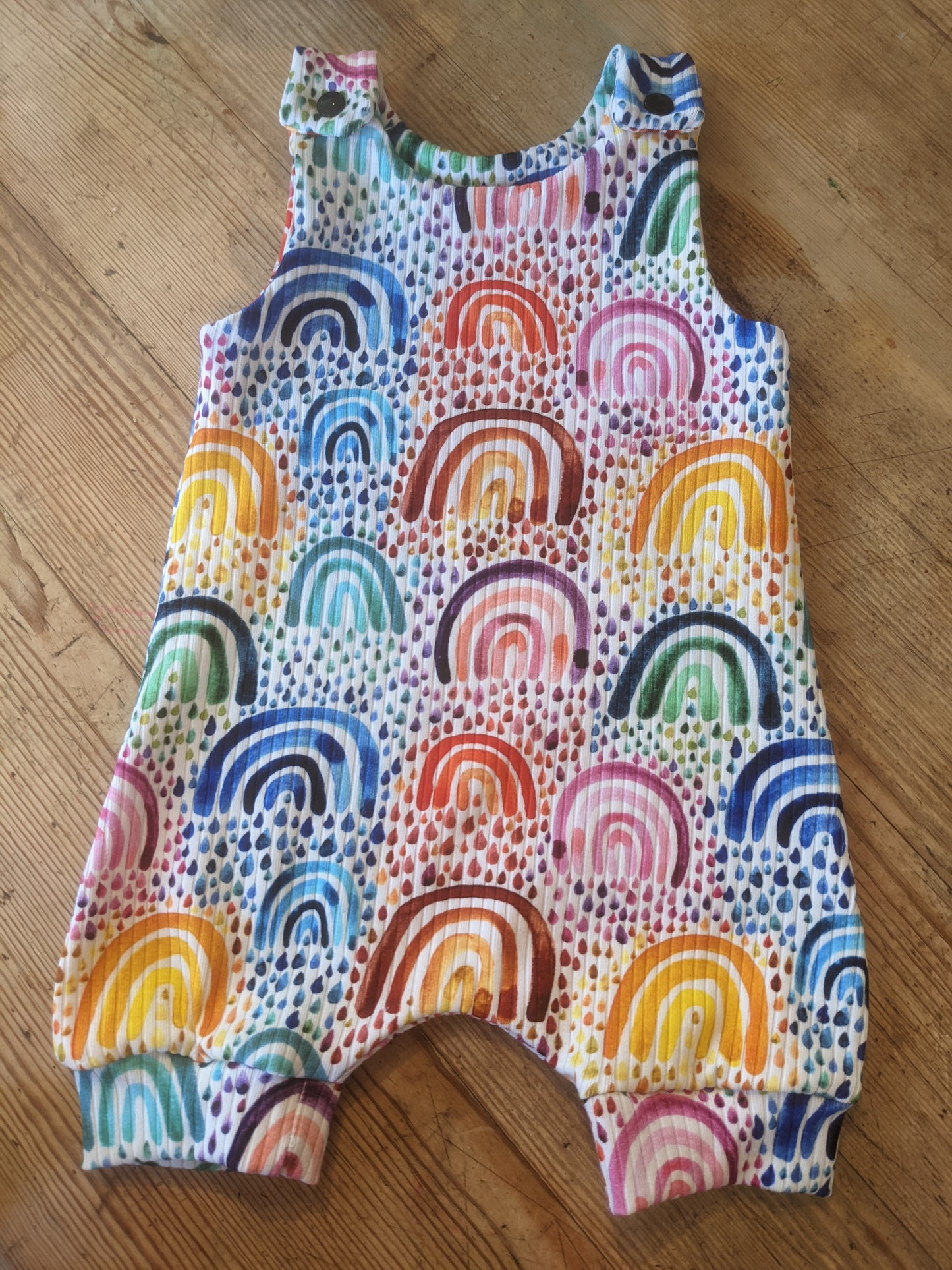 Rocking Rainbows Short Legged Romper